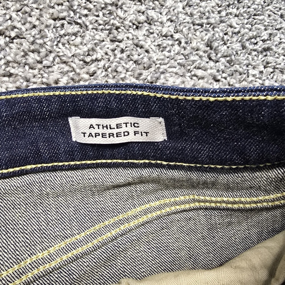 Flint And Tinder Salvage Denim Jeans Men Size 34x30 Athletic Tapered Fit - Picture 3 of 12